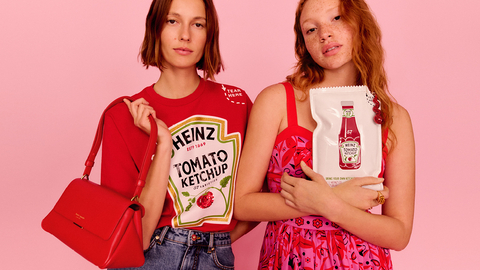 HEINZ and kate spade new york debut capsule collection uniting the iconic and unmistakable red of HEINZ Ketchup with the playful styles of kate spade new york. (Photo: Business Wire)