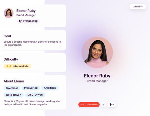 An example of one of Luster’s AI-simulated personas. (Photo: Business Wire)