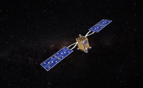 original Starting in 2026, Starfish Space’s Otter will dock with a retired Intelsat satellite during a checkout campaign before maneuvering to dock with and service one of Intelsat’s operational satellites. (Courtesy: Starfish Space).
