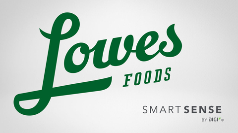Lowes Foods Selects SmartSense by Digi to Automate Asset Health Monitoring, Integrate Proactive Maintenance, and Digitize Food Safety. (Graphic: Business Wire)