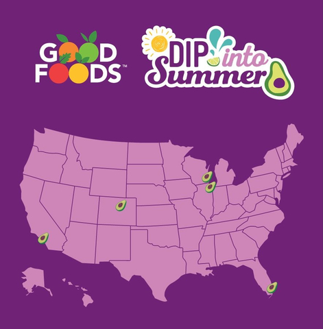 Good Foods has hit the road again for the third Dip Into Summer experiential tour. At events in nine cities, Good Foods is delighting and engaging fans by sampling products, highlighting local artists, donating to local nonprofits and activating outdoor film experiences. (Photo: Business Wire)