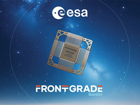 The European Space Agency (ESA) has awarded Frontgrade Gaisler, a leading provider of radiation-hardened microprocessors for space applications, a contract under the ARTES Core Competitiveness programme to qualify the GR716B microcontroller for flight. This state-of-the-art microcontroller is specifically designed for spacecraft avionics, and its prototype is expected to be released later this year. (Photo: Business Wire)