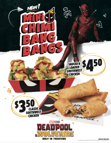 Jack's new Mini Chimi Bang Bangs will be available at Jack locations nationwide, on Jackinthebox.com and on the Jack app from July 15 to Sept. 15. (Photo: Business Wire)
