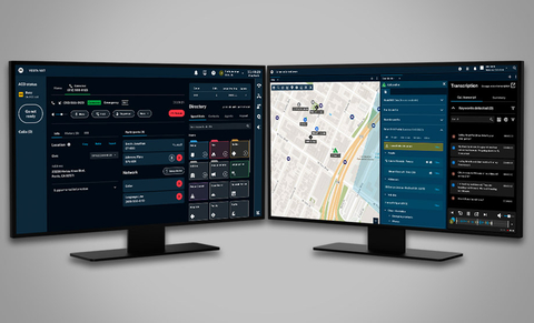New 9-1-1 software helps manage information overload; eliminates steps between call handlers and emergency dispatchers. Photo credit: Motorola Solutions