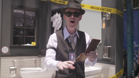 B-roll footage from RFA's VidCon 2024 activation with Detective Drains and Mel -- the first singing and talking toilet. Scenes from "Crimes of Flushing" experience; sound bytes from RFA President, Lara Wyss.(Photo: Business Wire)