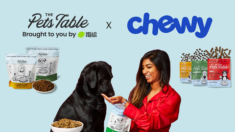 The Pets Table's premium offerings are now available at Chewy, no subscription required (Photo: Business Wire)