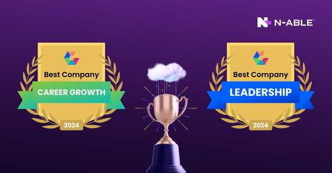 N-able recognized by Comparably for Best Career Growth and Best Leadership Teams. (Photo: Business Wire)