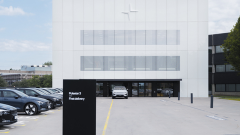First Polestar 3 handover at Polestar HQ on 27 June, 2024. (Photo: Business Wire)