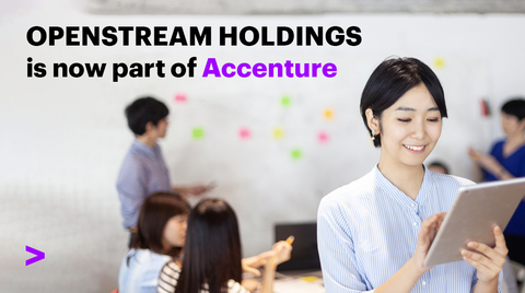 Accenture has completed the acquisition of OPENSTREAM HOLDINGS and its subsidiaries, Open Stream and Neutral. (Photo: Business Wire)