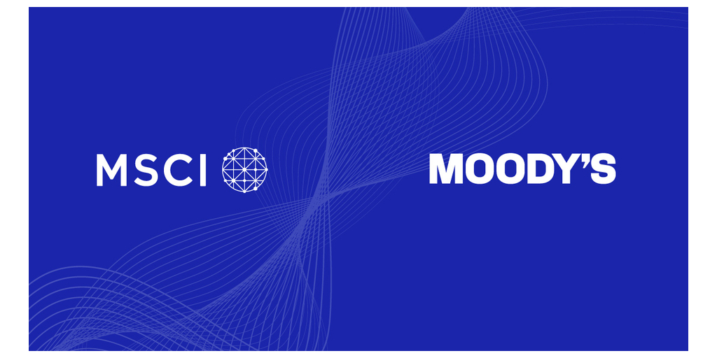 Moody's y MSCI anuncian una asociación estratégica destinada a mejorar la transparencia y ofrecer soluciones de riesgo basadas en datos