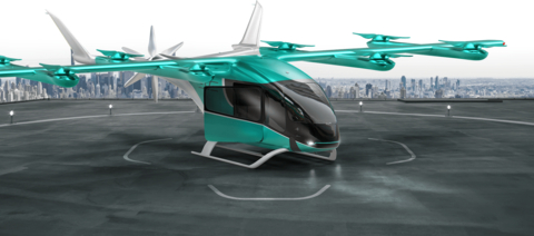 eVTOL (image) (Graphic: Business Wire)