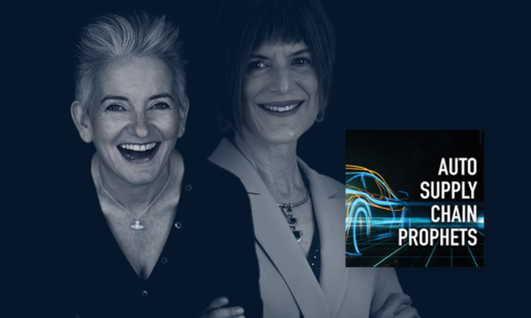 original Auto Supply Chain Prophets - QAD's Terry Onica and Gravitas Detroit's Jan Griffiths (Photo: Business Wire)