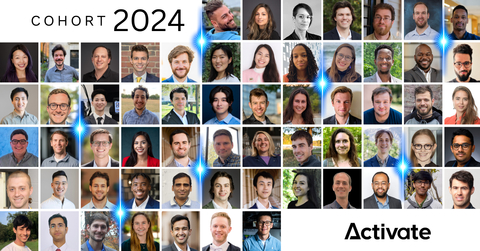 Activate welcomes its 2024 cohort of innovative scientists and engineers. (Photo: Business Wire)