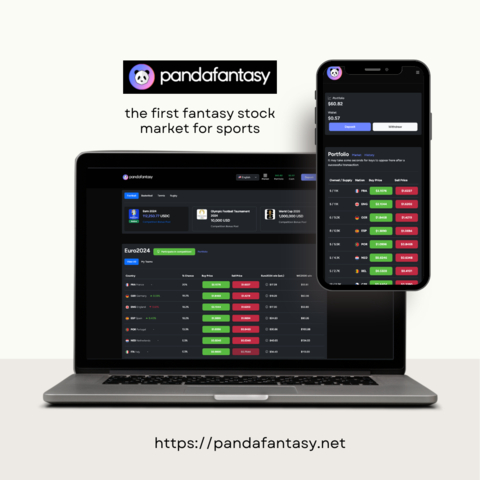 PandaFantasy: the first fantasy stock market for sports. (Photo: Business Wire)