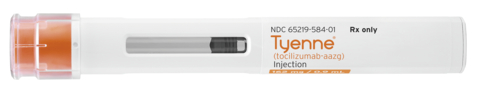 Tyenne® from Fresenius Kabi is the first tocilizumab biosimilar approved by the FDA that is available in both an intravenous and subcutaneous formulation. The subcutaneous formulation is now available in a self-administered prefilled syringe and an autoinjector. (Photo: Business Wire)
