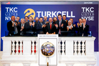 On Monday, July 8th, the New York Stock Exchange (NYSE) marked the closing of the market by celebrating Turkcell's 30th anniversary. (Photo: Business Wire)