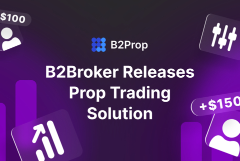 B2Broker, a market-leading liquidity and technology provider, has added B2Prop to its extensive lineup of turnkey solutions. B2Prop is a comprehensive, challenge-based platform designed to start a prop trading firm from scratch. (Graphic: Business Wire)