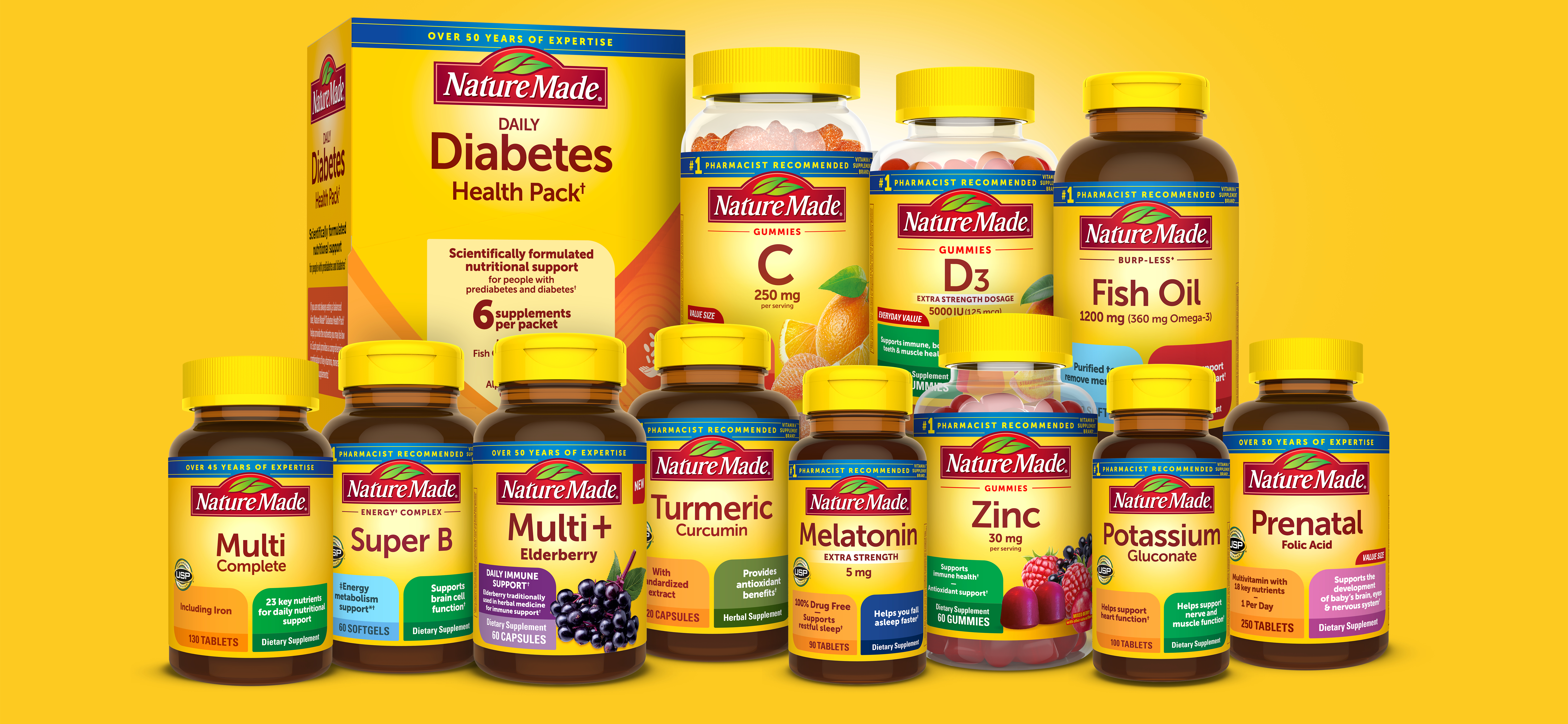 Nature Made® Earns More #1 Product Rankings Than Any Other Brand 