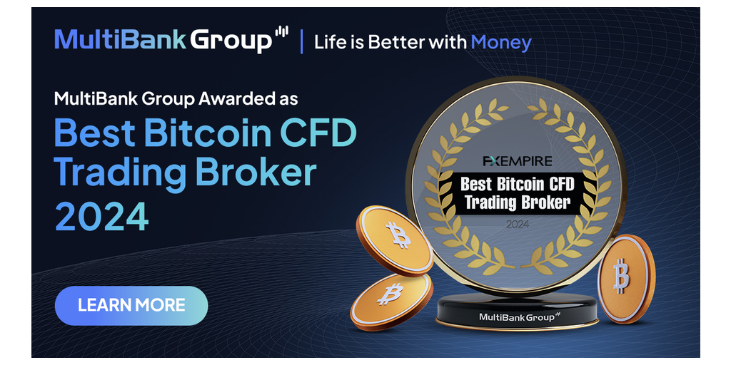MultiBank GroupがBest Bitcoin Broker for Professional Tradersとして認定
