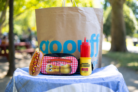 Gopuff and Prime Video Release Limited Edition “Sausage Satchel.” (Photo: Business Wire)