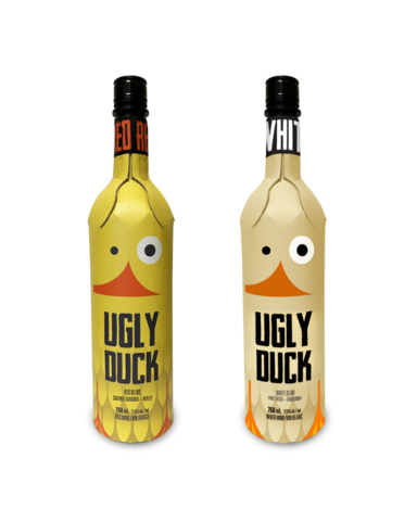 Magnotta Wines Introduces Ugly Duck with Red Blend and White Blend. (Photo: Business Wire)