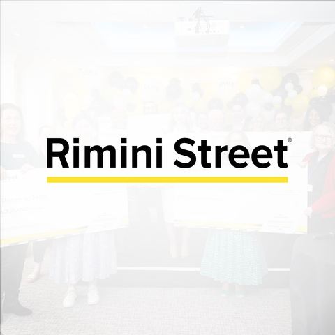 original Rimini Street Announces the 2024 RMNI LOVE™ £50,000 Grant Program Winners (Graphic: Business Wire)