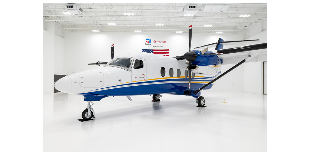 Textron Aviation entrega o primeiro Cessna SkyCourier Combi, proporcionando ainda mais flexibilidade e versatilidade ao turboélice utilitário bimotor 408 0029 008