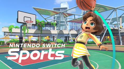 The Nintendo Switch Sports Basketball update is available now. (Graphic: Business Wire)