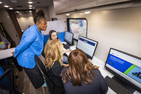 The Fifth Third Bank Financial Empowerment Mobile brings financial access, social services and education directly into communities across the Bank’s 11-state footprint, especially in underserved areas. (Photo: Business Wire)