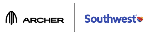 Southwest Airlines Co. and Archer Aviation Inc. have signed a memorandum of understanding (MOU) to develop operational plans for electric air taxi networks utilizing Archer’s eVTOL aircraft at California airports where Southwest® operates. (Graphic: Business Wire)