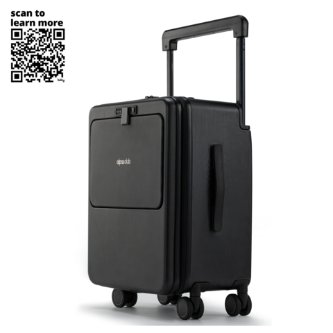 Introducing the Alpas Club 21" Max Carry-on Luggage—a suitcase meticulously crafted for the modern traveler. This innovative design excels in three essential areas: maximizing storage capacity while fitting perfectly in airplane overhead bins, eliminating unnecessary features for a seamless user experience, and maintaining an unwavering commitment to quality. (Photo: Business Wire)
