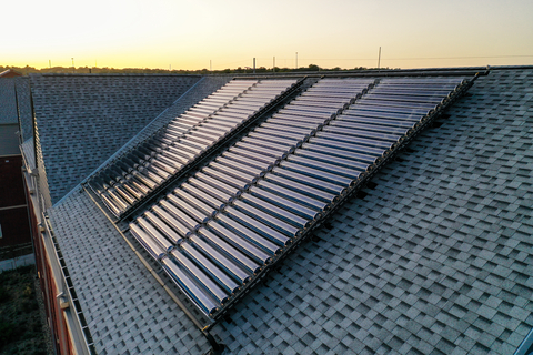 Naked Energy’s installation at Creighton University, Nebraska (Photo: Business Wire)