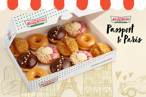 Collection features three Parisian dessert-inspired doughnuts, available beginning July 15. (Photo: Business Wire)