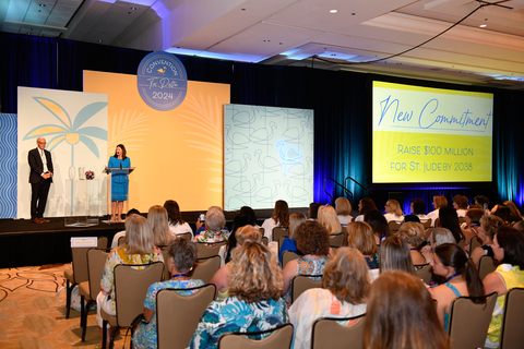 Announcement of the new Tri Delta $100 million commitment from Tri Delta Convention. (Photo: Business Wire)