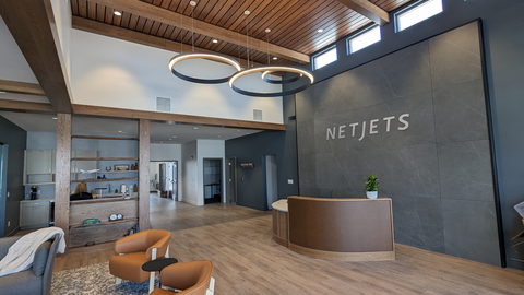 NetJets recently opened a dedicated terminal at Bozeman Yellowstone International Airport. (Photo: NetJets)