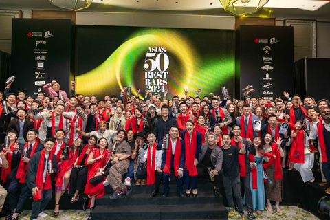 Hong Kong welcomed the region's leading bartenders to the Rosewood Hotel for the announcement of the 50 Best Bars in Asia. (Photo: Hong Kong Tourism Board)