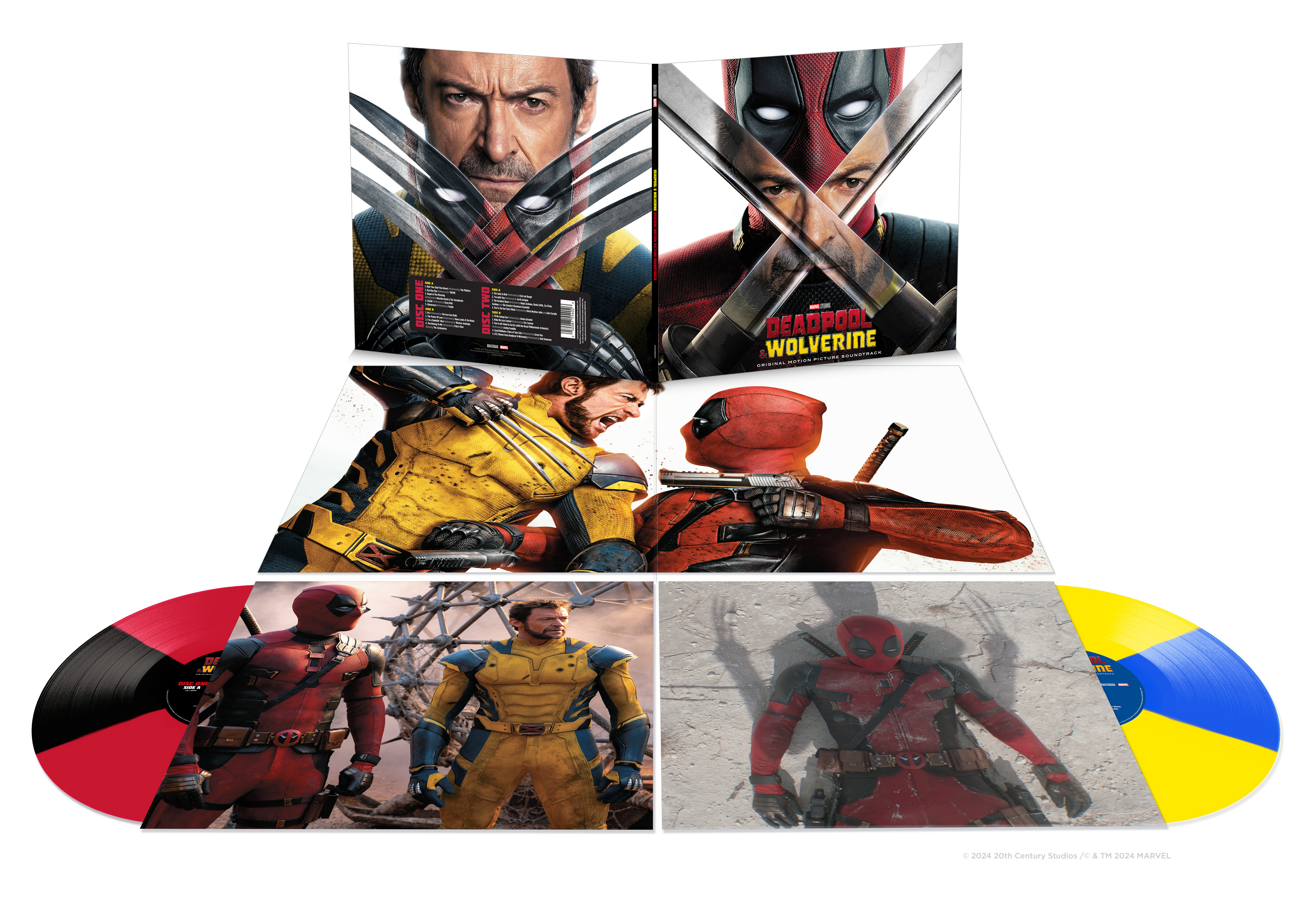 洋楽 Deadpool Picture Disc Vinyl Tracklist for Marvel Studios' Deadpool & Wolverine Original Motion
