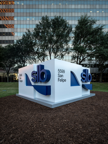 The exterior of the SLB headquarters in Houston, Texas. (Photo: Business Wire)