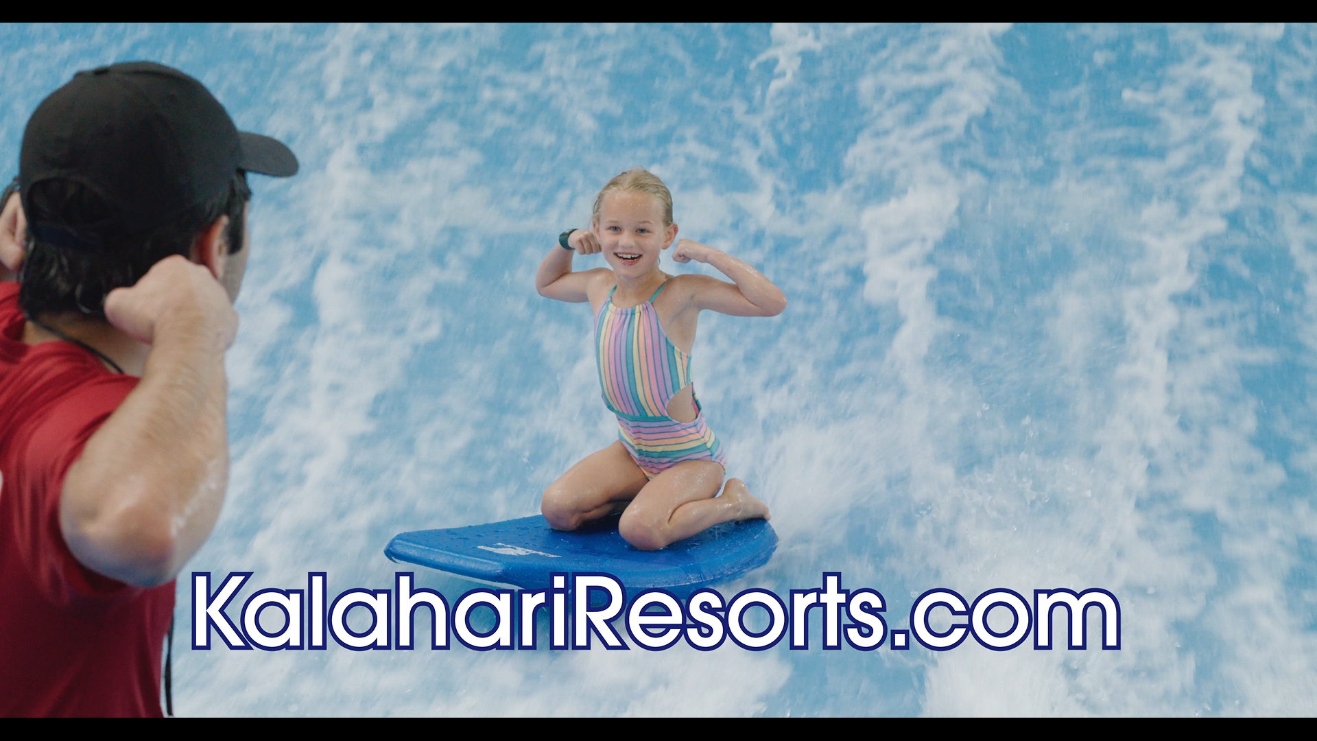 Reality stars, the Busby Family, showcase the fun they had at Kalahari Resorts in Round Rock, Texas in celebration of the upcoming holiday, National Waterpark Day.