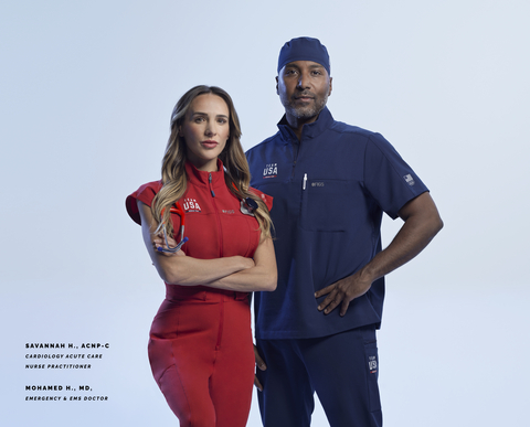 FIGS launches historic campaign honoring the Team USA Medical Team at the Olympic and Paralympic Games Paris 2024 (Photo: Business Wire)