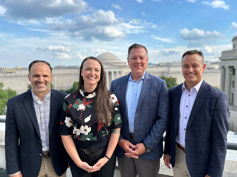 Members of AV’s Washington Operations team, pictured left to right: Rocky Checca, Rachel Lipsey, Bill Pennington and Chris Meyers. (Photo: Business Wire)