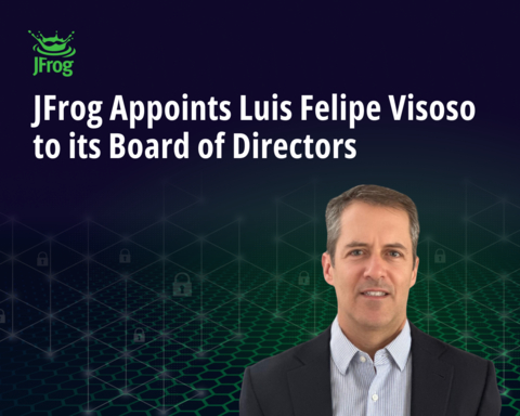 JFrog Appoints Seasoned Cloud & Security Executive Leader Luis Felipe Visoso to its Board of Directors (Photo: Business Wire)