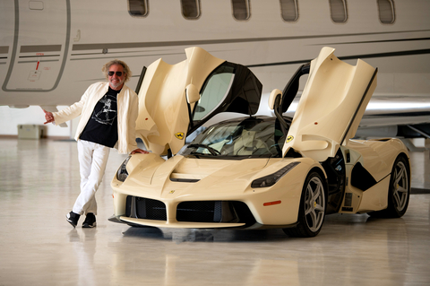 The Barrett-Jackson 2024 Scottsdale Fall Auction will feature an eclectic docket headlined by Rock ’n’ Roll megastar Sammy Hagar’s one-of-one 2015 LaFerrari. (Photo: Business Wire)