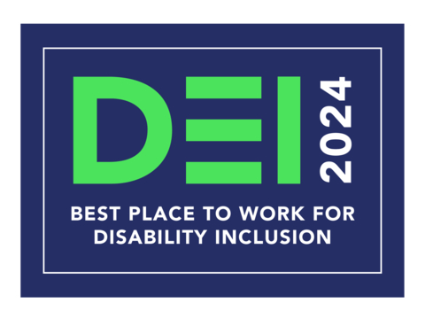 Zebra Technologies recognized among the best workplaces for people with disabilities, earning a top score on the 2024 Disability Equality Index. (Graphic: Business Wire)