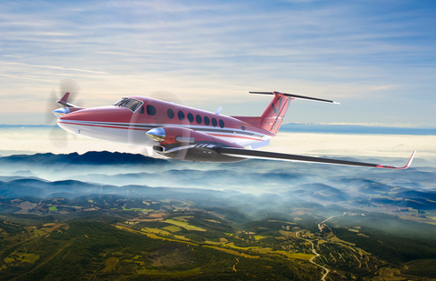 Textron Aviation | Beechcraft King Air Crimson Edition (Photo: Business Wire)