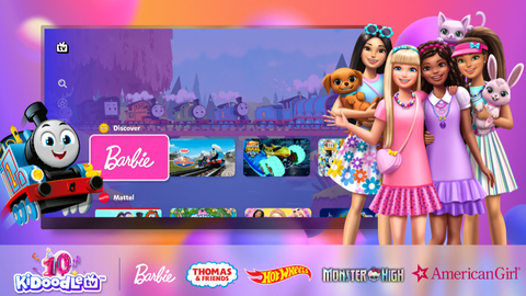 Mattel and A Parent Media Co. Inc. to Bring Beloved Franchise Series to Kidoodle.TV Service. (Photo: Business Wire)