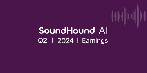 SoundHound AI To Report 2024 Second Quarter Financial Results, Host Conference Call and Webcast on August 8 (Graphic: Business Wire)