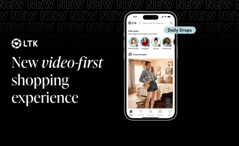 Creator Commerce Platform LTK Launches New Video First Shopping App Experience (Photo: LTK)