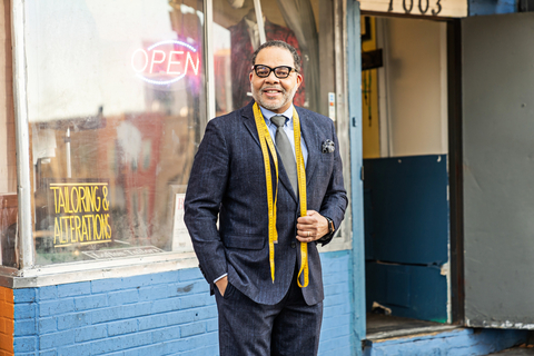 Julius "Eddie" Lofton, owner of JC Lofton Tailors in Washington D.C., is one of more than 336,000 small businesses that benefited from Wells Fargo's Open for Business Fund. Together, these small businesses kept or created more than 461,000 local jobs. The Open for Business Fund granted roughly $420 million to over 200 nonprofits nationwide to increase access to capital and expertise. (Photo: Wells Fargo)