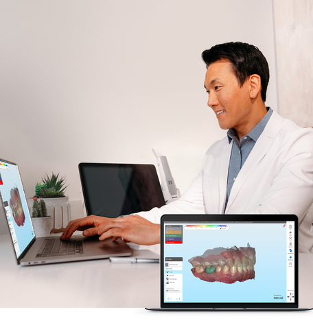 iTero™ Design Suite offers doctors an intuitive way to design for in-practice 3D printing of models, bite splints, and restorations, leveraging the power of exocad™ CAD/CAM software with simplified doctor and staff-friendly design applications. (Photo: Business Wire)